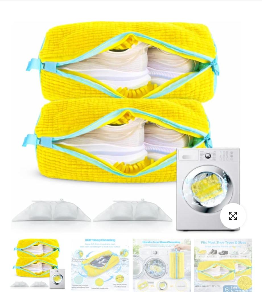 Protective Shoe Wash Bag for Washing Machine
